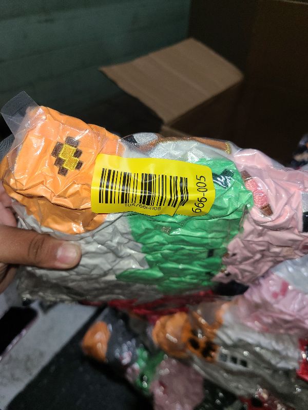 Photo 1 of 10-Pack-Game Stuffed Animals Toys Creeper Plush, Baby Pig, Wolf,Baby Mooshroom, Enderman, Skeleton Shooter, Spider, Squid, It is a Gift for Children and Fans