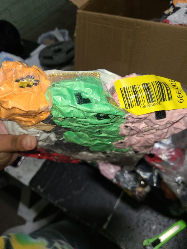 Photo 1 of 10-Pack-Game Stuffed Animals Toys Creeper Plush, Baby Pig, Wolf,Baby Mooshroom, Enderman, Skeleton Shooter, Spider, Squid, It is a Gift for Children and Fans