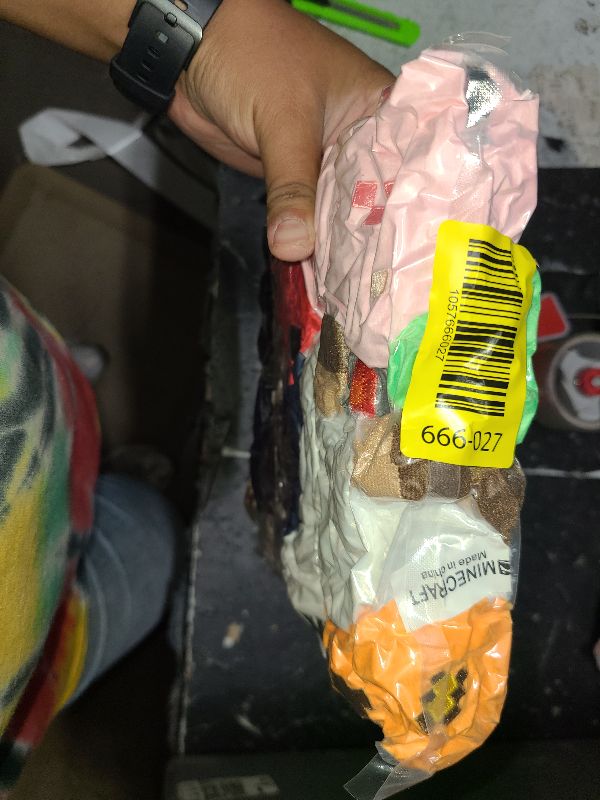 Photo 1 of 10-Pack-Game Stuffed Animals Toys Creeper Plush, Baby Pig, Wolf,Baby Mooshroom, Enderman, Skeleton Shooter, Spider, Squid, It is a Gift for Children and Fans