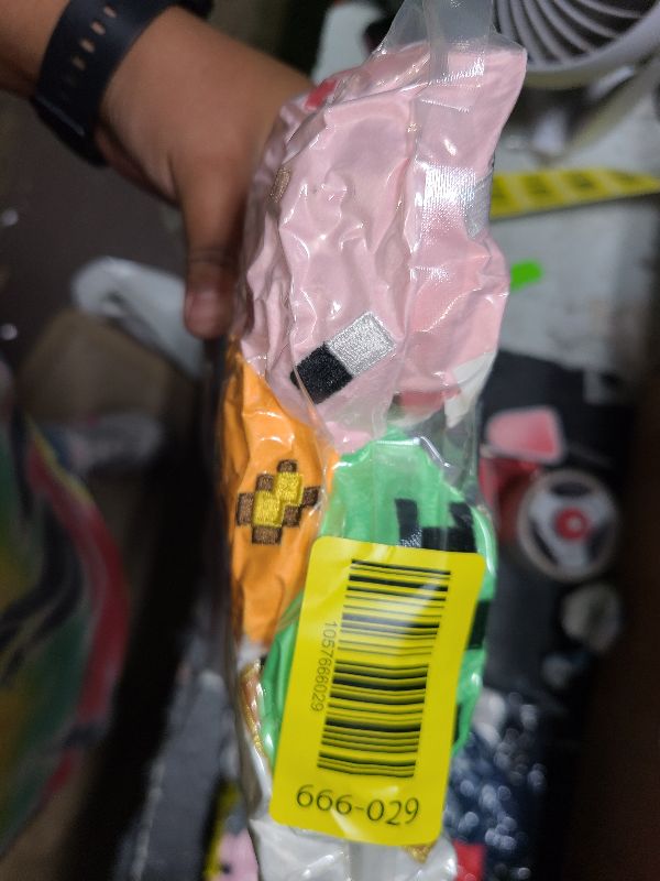 Photo 1 of 10-Pack-Game Stuffed Animals Toys Creeper Plush, Baby Pig, Wolf,Baby Mooshroom, Enderman, Skeleton Shooter, Spider, Squid, It is a Gift for Children and Fans