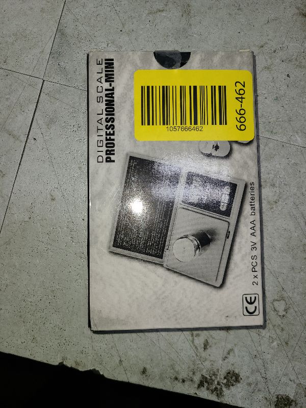 Photo 1 of 200g X 0.01g Digital Mini Pocket Scale, Weight Scale for Kitchen with Backlit LCD Display, Portable Travel Jewelry Herb Scale for Small Food