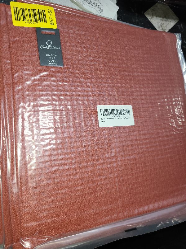 Photo 1 of **MSRP 21.99** Dish Towels|Kitchen Dish Cloths Two-Sided Waffle Terry|13x28 Inches 100% Cotton Dish Rags Washing Dishes|Super Absorbent Reusable Quick Drying Dish Towels| 6-Pc Set Rust Orange 
