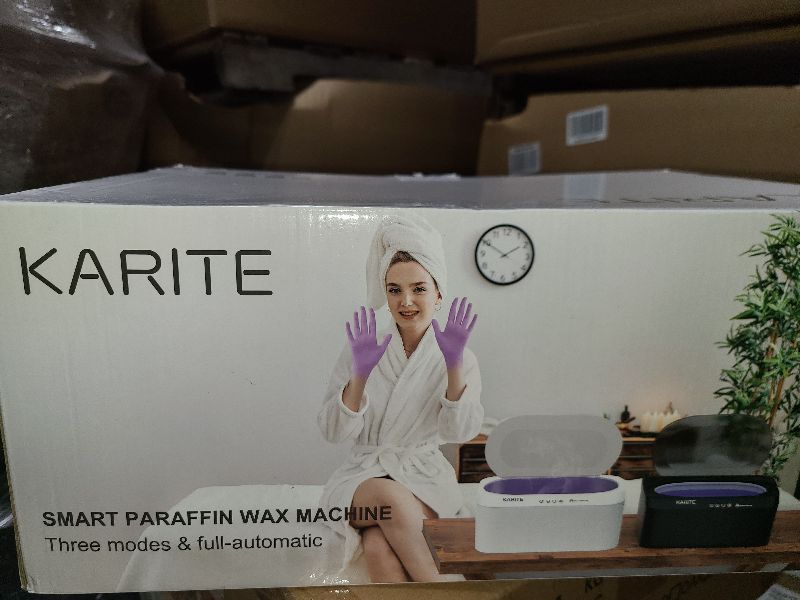 Photo 1 of KARITE Paraffin Wax Machine for Hands and Feet with Auto Open Lid, Paraffin Bath,20Min Fast Wax Meltdown, Precision Temperature Control, 4500ml Paraffin Warmer with 8Pack Refills