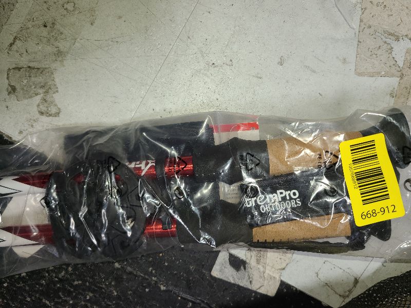 Photo 1 of 2 Pcs Trekking Poles,Aluminum Lightweight Collapsible Hiking Poles for Women,Walking Sticks for Hiking Carbon Fiber(Red)