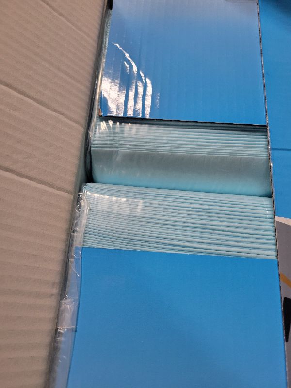 Photo 1 of 100 Count 22” x 22” Super Absorbency Disposable Underpads, Leakproof Quick Drying Disposable Pads for Baby, Puppy and Adults, Puppy Pads, Cat Pee Pads for Dogs, Potty Puppy Training Pads