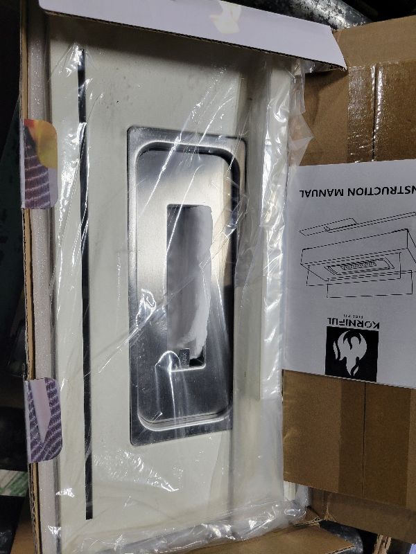 Photo 1 of 
KORNIFUL Tabletop Fire Pit - Stainless Steel Portable Fireplace with Cobblestone, Indoor Outdoor Decor -white
