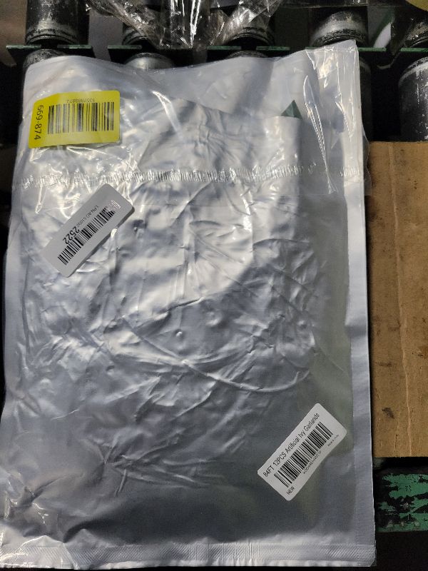 Photo 1 of 12 Pack Fake Vines for Room Decor Artificial Ivy Garland with Clip Green Flowers Hanging Plants Faux Greenery Leaves Bedroom Aesthetic Decor for Home Garden Wall Wedding