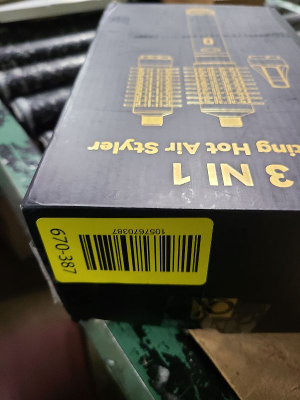 Photo 1 of 3 in 1 Rotating Hair Dryer Brush Spinning with Detachable Brush(2" & 1.5"),3 Heats and 2 Speeds Rotating Hot Air Brush for Curl,Straight