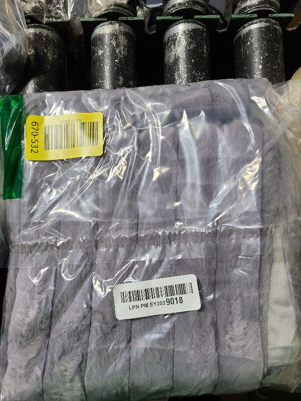 Photo 1 of 2 Pack 18x18 Pillow Cover Velvet Pillow Covers, Faux Fur Square Throw Pillow Covers for Living Room Decorations Throw Pillow Case, Throw Pillow Cover Cushion Cover for Home Sofa Bedroom Car, Grey