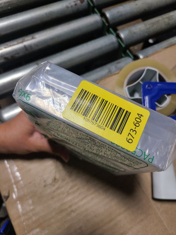 Photo 1 of 2 Pack 24 Grids Clear Plastic Organizer Box Fixed Compartment Storage Container for Craft, Beads, Jewelry, Small Parts, Small Items