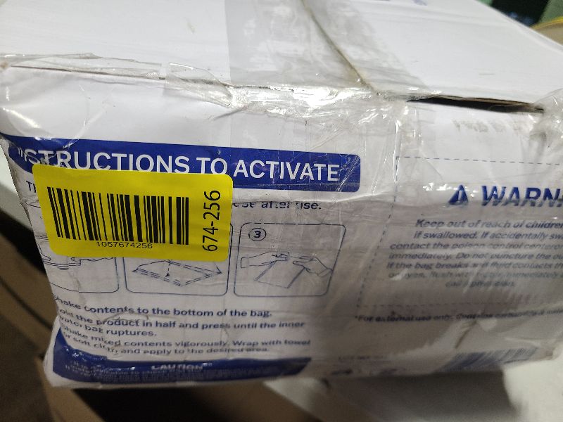 Photo 1 of 100 Pack - Instant Cold Packs - Instant Ice Packs for Injuries | Disposable Cold Compress Ice Pack for Pain Relief, Swelling, Inflammation, Sprains, Toothache - Cold Pack for Athletes