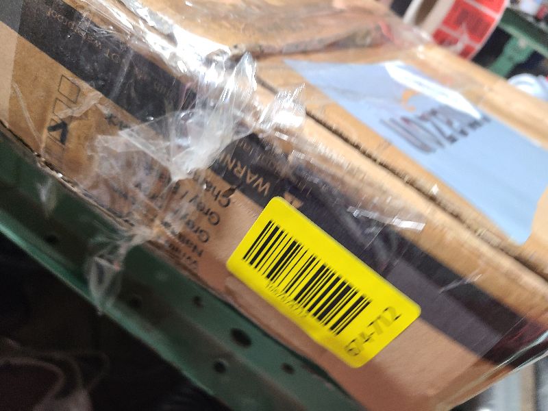 Photo 1 of ?Upgraded? Dimmable Floor Lamp, 1000 Lumens LED Edison Bulb Included, Arc Floor Lamps for Living Room Modern Standing Lamp with Linen Shade, Tall Lamps for Living Room Bedroom Office Dining Room-Grey