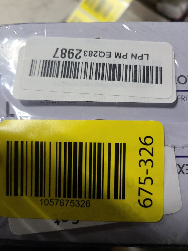 Photo 1 of 1st Choice Nitrile Disposable Gloves, Large Nitrile Gloves, Disposable Latex Free Exam Gloves, 2 Boxes of 100, 3 Mil, Indigo