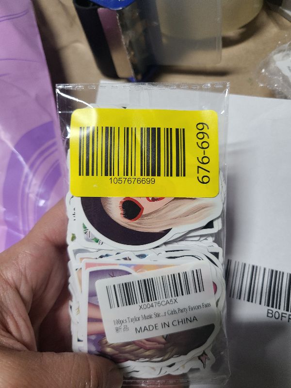 Photo 1 of 100pcs Taylor Swift Sticker for Adult, Singer Stickers for Teen Girl, Music Ablum Waterproof Vinyl Sticker for Water Bottle Laptop Phone Party Favors (TAY100)