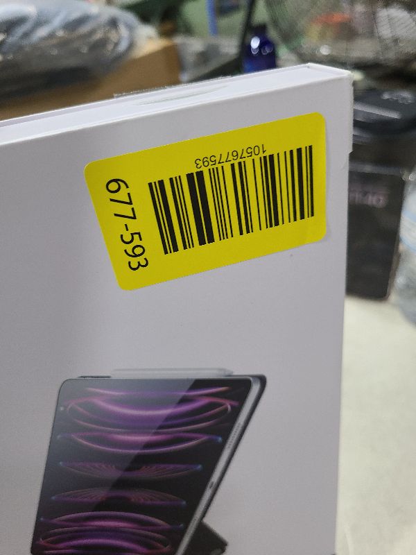 Photo 1 of ESR iPad Air 13 Inch Case Keyboard (M3/M2, 2025/2024) & iPad Pro 12.9 inch (3/4/5/6th Gen) Magic Keyboard, Easy-Set Floating Cantilever Stand, Precision Multi-Touch Trackpad, Rebound Series, Black