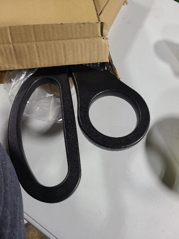 Photo 1 of 25" Black Grand Opening Scissors –Black Giant Scissors for Ribbon Cutting Ceremony 25 Inch Giant Shears Heavy Duty for Inauguration Ceremonies & Special Events