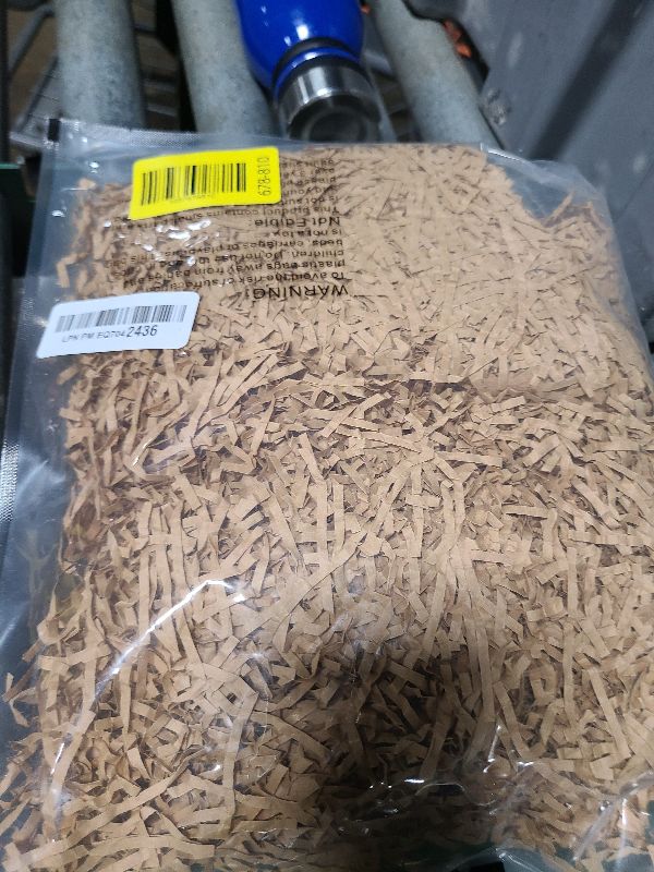 Photo 1 of Sukh 5OZ Sukh Paper Shred Filler - Crinkle Cut Paper Shred Filler Shredded Tissue for Gift Basket Filler Raffia Grass Paper Stuffing