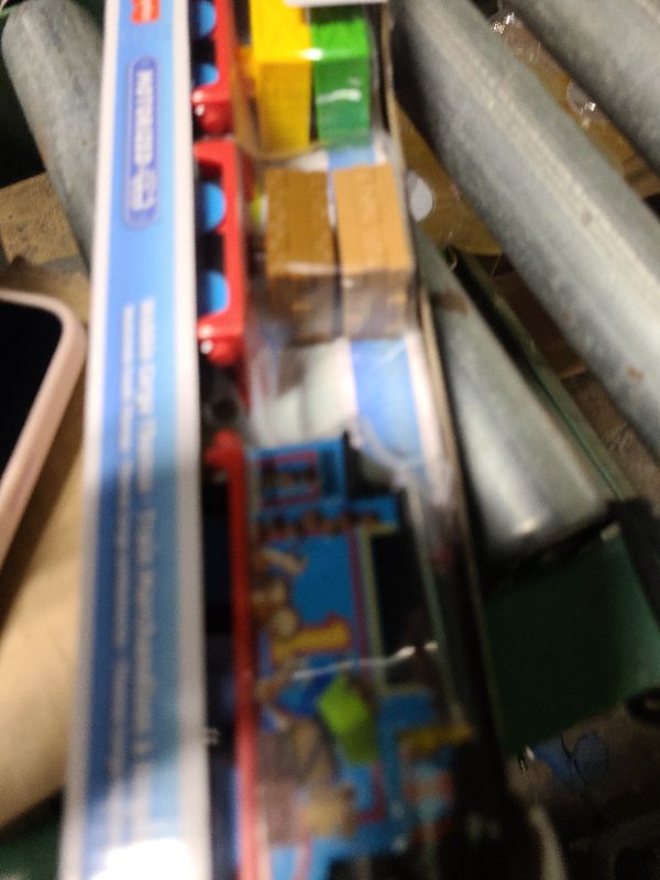 Photo 1 of Thomas & Friends Toy Train, Wobble Cargo Thomas Motorized Engine with 2 Cargo Cars for Preschool Railway Play Ages 3+ Years