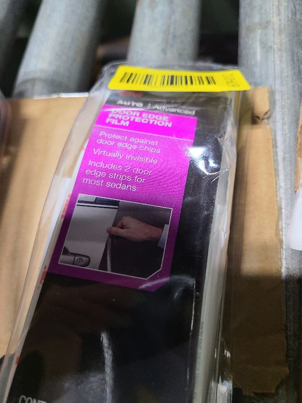 Photo 1 of 3M Door Edge Protection Film, 36 Inch, Protect Door Edges From Chips, Scratches, and Scuffs, No Tool Required, Yellowing and Staining Resistant, Professional Grade Solution (08582)