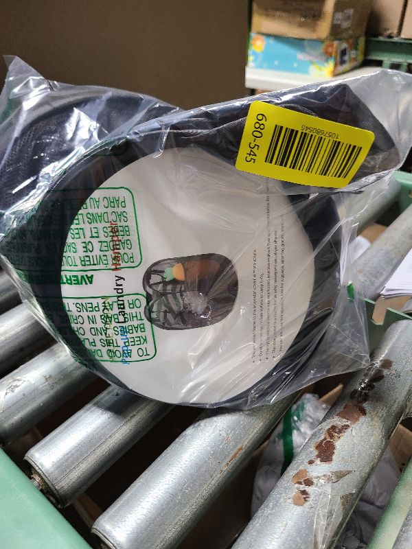 Photo 1 of 2 Pcs Strong Mesh Pop-up Laundry Hamper, Quality Pop Up Hampers for Laundry with Durable Handles Solid Bottom High Carbon Steel Frame, Easy to Open and Fold Flat for Storage(Black)