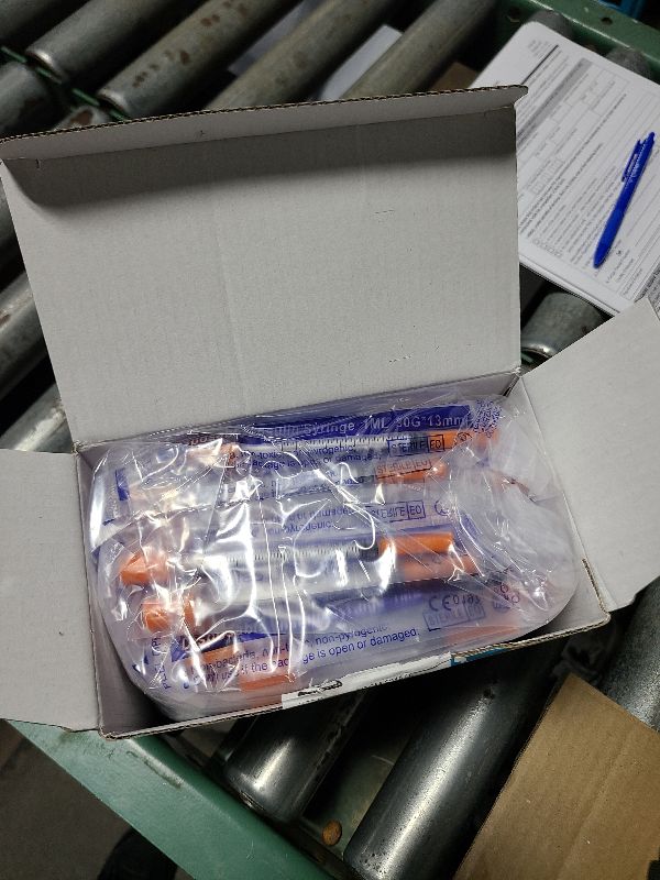 Photo 1 of 1ml with 30G 1/2" (12.7mm) Box of 100