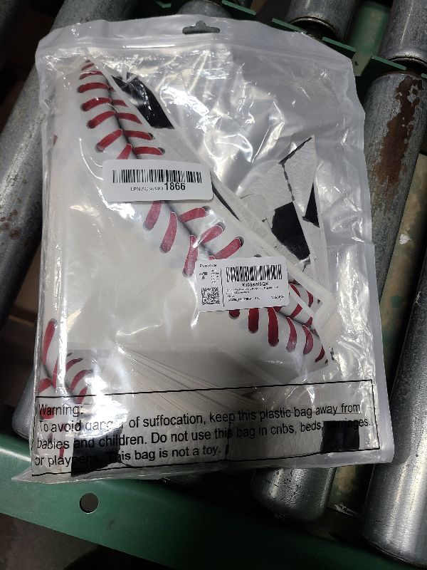 Photo 1 of 100 Pcs Football Sports Party Favor Bags Soccer Candy Gift Plastic Goodie Treat Bags Bulk with Handles for Baseball Basketball Theme Event Gift Bag Birthday Supplies Decorations