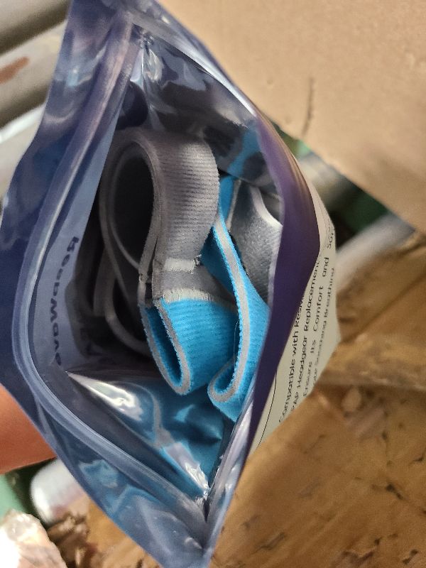 Photo 1 of 2-Pack Replacement CPAP Headgear for AirFit F20 & AirTouch F20, Compatible with F20 Full Face Mask, 4 Stronger Magnetic Clips & 2 Straps, Adjustable & Comfortable Headgear, FSA/HSA Eligible, Large