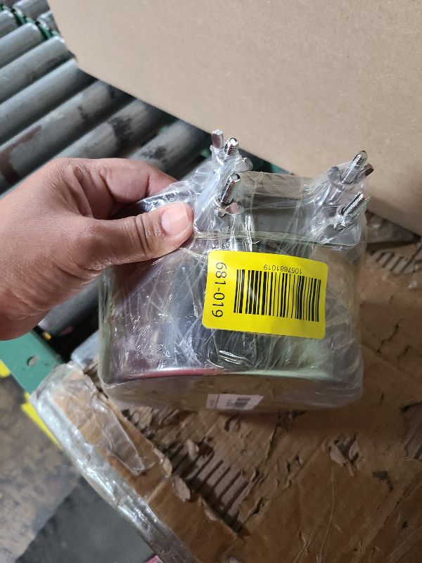 Photo 1 of 2 Pcs Large Pet Dog Food Water Bowl with Slow Feeder Insert for Cage, Crate Stainless Steel Non-Spill Kennel Hanging Cat Bowls with Clamp Holder for Medium Large Dogs (7.1x3.5'' & 6.3x2.6'')