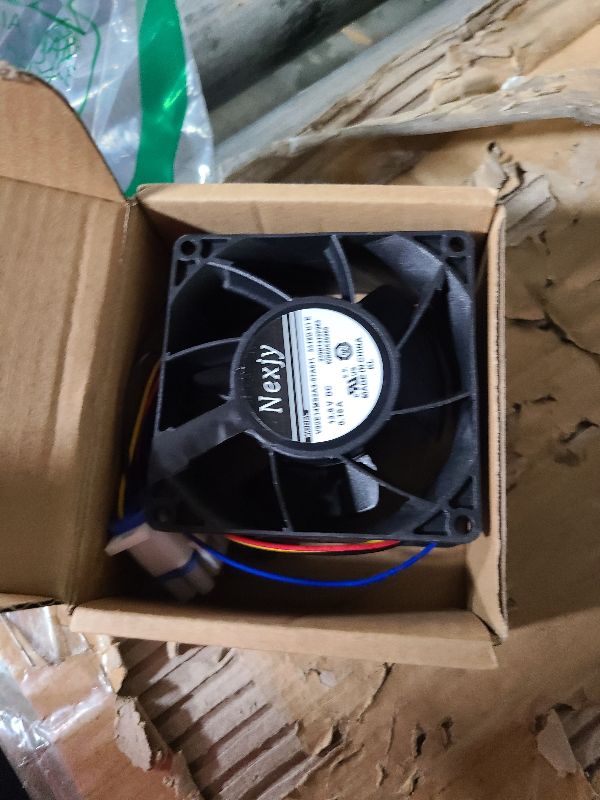 Photo 1 of 2025 Upgraded OEM WR60X26866 Refrigerator Evaporator Fan Motor, Compatible with GE Refrigrator, Replace V80E14MS2A3-57A611 WR60X10341, WR60X26030, WR60X10356, WR60X10357, Ap6278228-10 Years Warranty