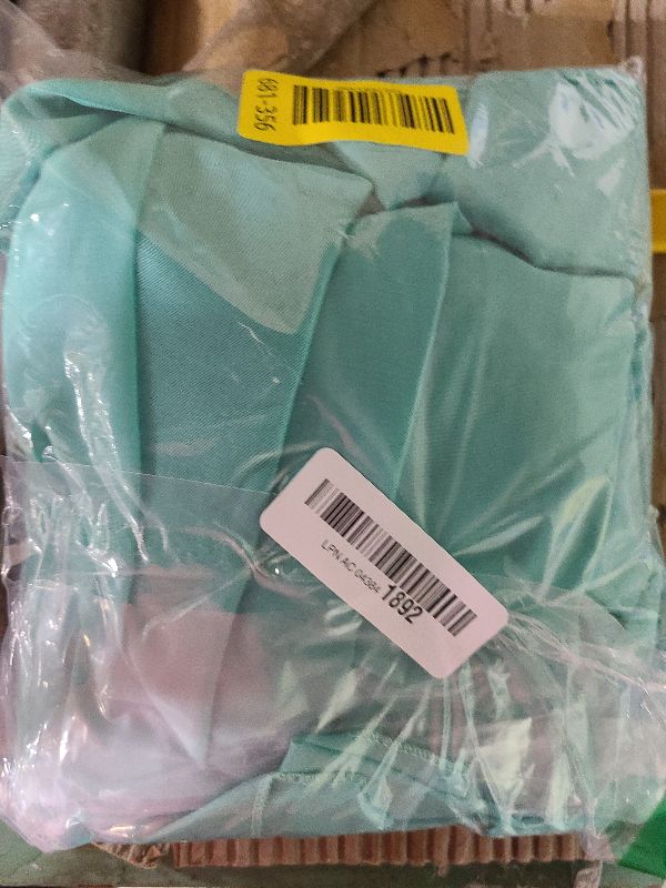 Photo 1 of 2 Pack 10Ft Turquoise Chiffon Table Runner Sheer 29x120 Inch for Romantic Wedding Decor Bridal & Baby Shower Birthday Rustic Party Decoration