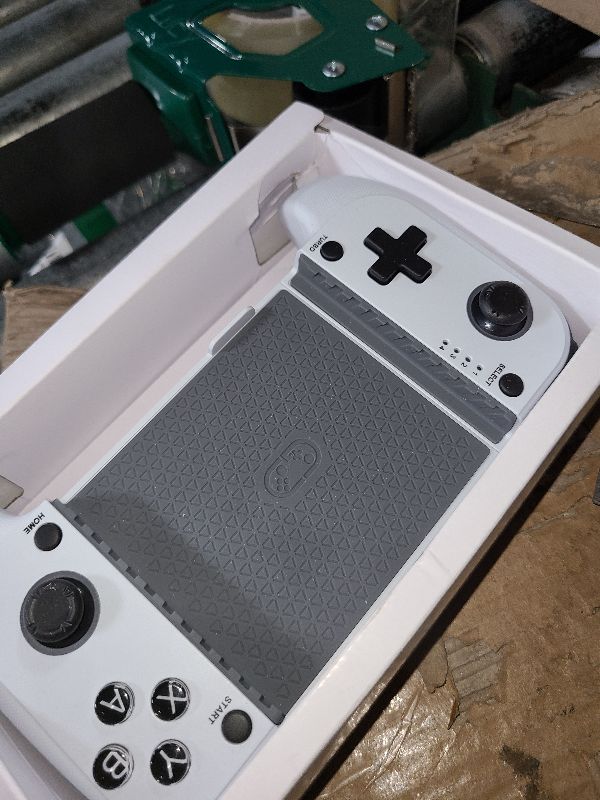 Photo 1 of ?Anti-Drift & Fast-Connect?Wireless Game Controller for iPhone/Android | Hall Joysticks Bluetooth Phone Controller, For Cloud Gaming, Genshin Impact, PUBG, Roblox, Call of Duty Mobile Gamers,White