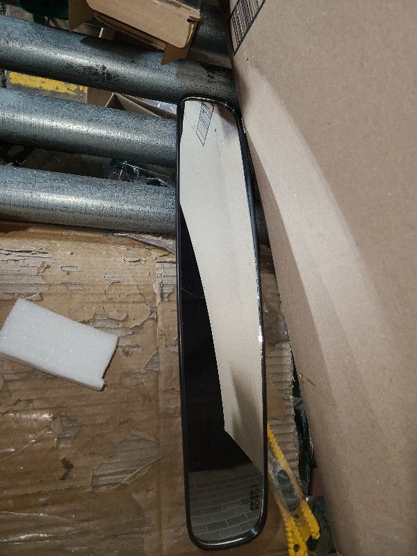 Photo 1 of 10L0L Universal Adjustable Golf Cart Panoramic Rear View Mirror, Rotatable 270 Rotation 16.5"Wide Angle Full Rearview Golf Cart Mirror for EZ Go, Club Car, Yamaha