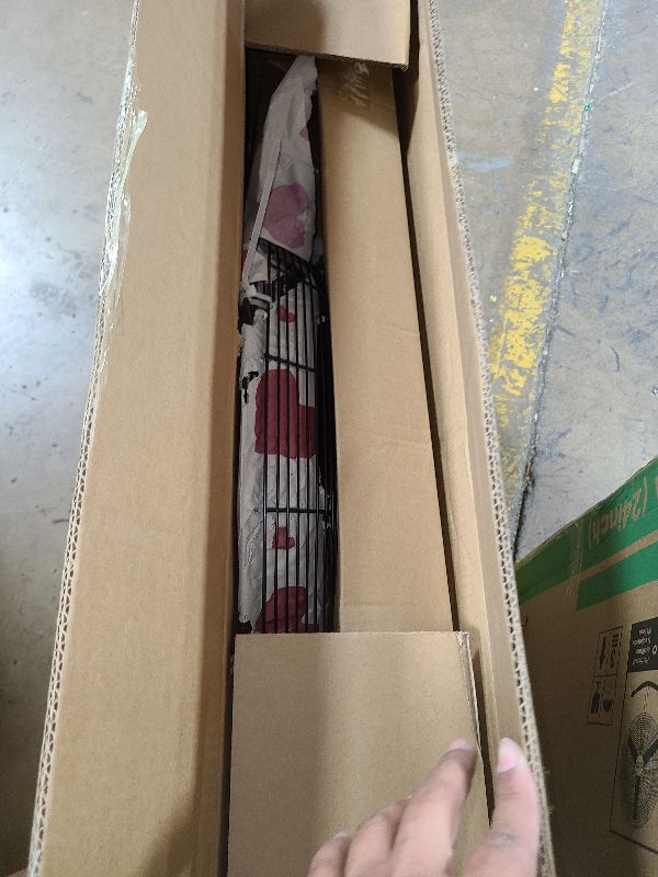 Photo 1 of 24'' Outdoor Pedestal Fan, 4 Speed Oscillating Pedestal Fan with All Sealed Brushless DC Motor, Outdoor Fans for Patios Waterproof, Heavy Duty Industrial Fan for Commercial, Garage, Warehouse, Factory