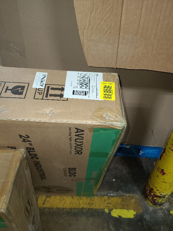 Photo 1 of 24'' Outdoor Pedestal Fan, 4 Speed Oscillating Pedestal Fan with All Sealed Brushless DC Motor, Outdoor Fans for Patios Waterproof, Heavy Duty Industrial Fan for Commercial, Garage, Warehouse, Factory