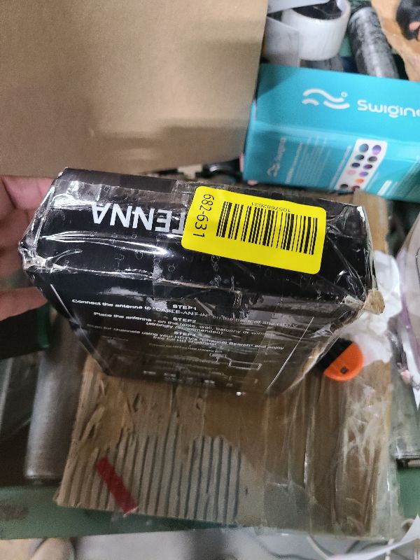 Photo 1 of 2025 TV Antenna Indoor Antenna for Smart TV, 2200+ Miles Long Range Reception tv Antenna with Amplifier Signal Booster for Local Channels, Clear Reception for 4K 1080p HD