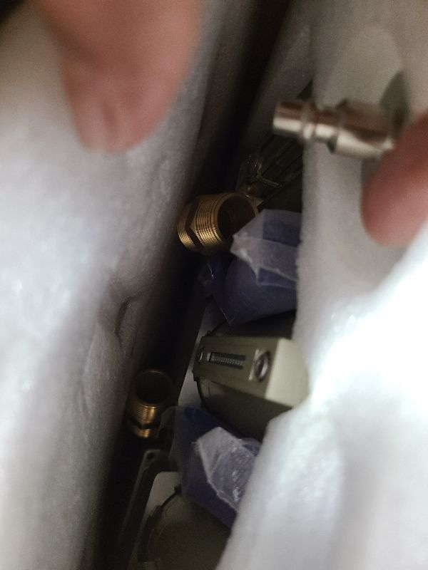 Photo 1 of 3/4" NPT Industrial Air Dryer for Compressor,3 Stage Air Compressor Water Separator System,Filter Oil Water Separator Dryer for Plasma Cutter and Paint Spray,Auto Drain