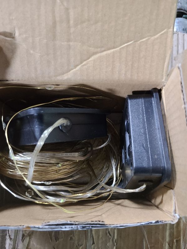 Photo 1 of ?oohaha Solar Halloween Lights Outdoor,2 Pack Each 33Ft 100LED Orange Halloween Lights,Copper Wire Solar Powered Fairy String Lights 8 Modes for Garden,Tree,Thanksgiving,Christmas,Parties,Home Decor