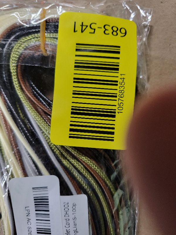 Photo 1 of 100 Pcs Leather Necklace Cord with Clasps, Rope Necklace String, 5 Colors Necklace Cords for Pendants, 19.7" Premium Necklace Chains for Jewelry Making Supplies, 2mm Waxed Necklace Bracelet Cord DHOOZ