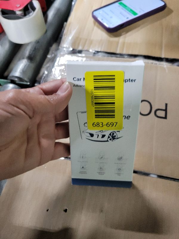 Photo 1 of 2-in-1 Wireless CarPlay Adapter for iPhone, 2025 Car TV Mate Pro with HDMI for Fire TV Stick [Glass Metal Case & Stable Bulit-in Braided Cable] Convert Wired Car Play to Wireless, Fit for 2016+ Cars