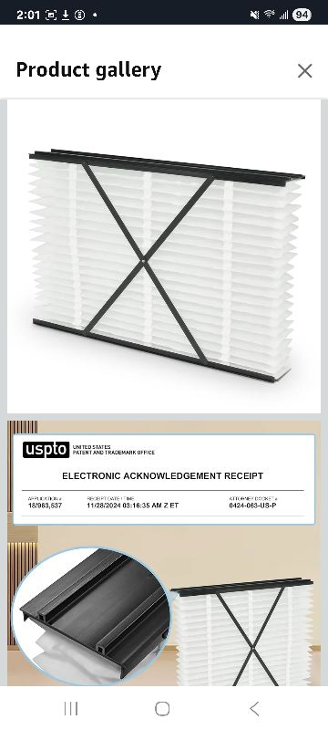 Photo 1 of 1 Pack 410 Filter Replacement Compatible with AprilAire 410 Whole House Air Purifiers Models,1410,1610,2410,2416,3410,4400,MERV 11 Furnace Filter Replacement,fit for16x25x4Furnace Actual size 16x28x4