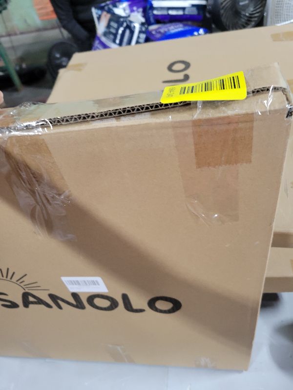 Photo 1 of 20x20 Frame White, Perfect for 20x20 Inch Picture without Mat or 16x16 Inch Picture with Mat, Home Wall Decor Picture Frame-1 PCS