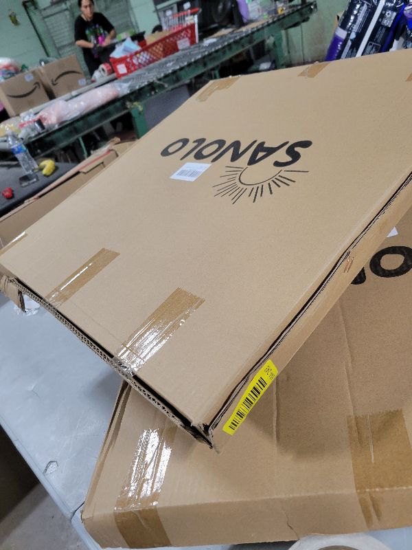 Photo 1 of 20x20 Frame White, Perfect for 20x20 Inch Picture without Mat or 16x16 Inch Picture with Mat, Home Wall Decor Picture Frame-1 PCS