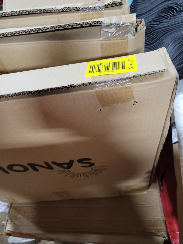 Photo 1 of 20x20 Frame White, Perfect for 20x20 Inch Picture without Mat or 16x16 Inch Picture with Mat, Home Wall Decor Picture Frame-1 PCS