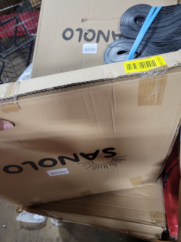 Photo 1 of 20x20 Frame White, Perfect for 20x20 Inch Picture without Mat or 16x16 Inch Picture with Mat, Home Wall Decor Picture Frame-1 PCS