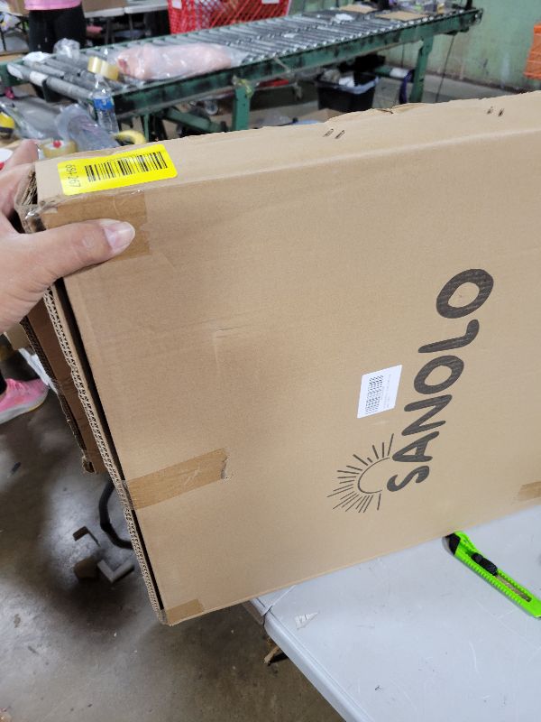 Photo 1 of 20x20 Frame White, Perfect for 20x20 Inch Picture without Mat or 16x16 Inch Picture with Mat, Home Wall Decor Picture Frame-1 PCS