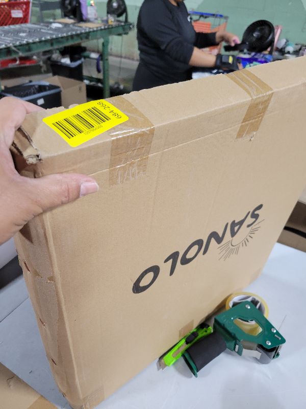 Photo 1 of 20x20 Frame White, Perfect for 20x20 Inch Picture without Mat or 16x16 Inch Picture with Mat, Home Wall Decor Picture Frame-1 PCS