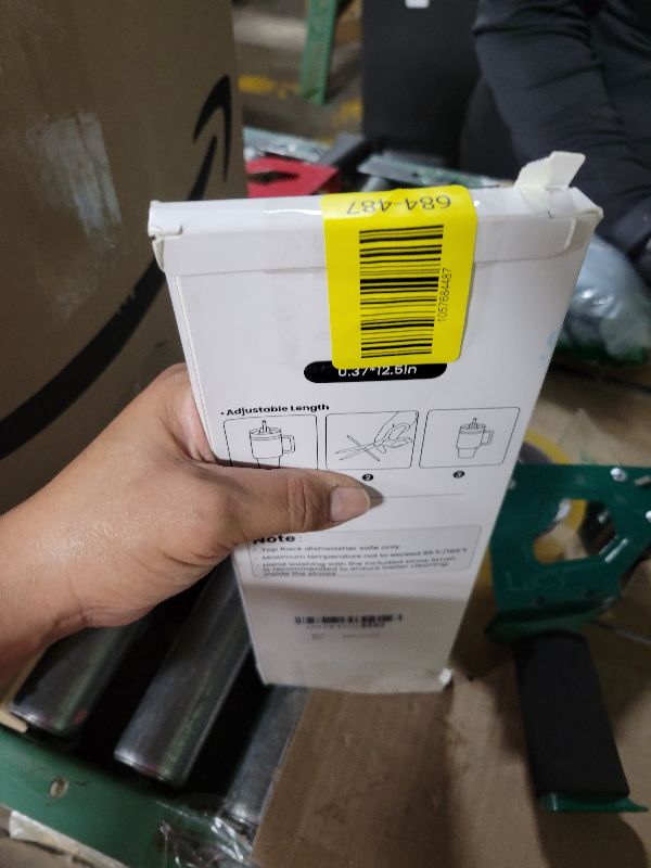 Photo 1 of [DISHWASHER SAFE] Replacement Straws for Stanley 40 oz 30 oz Cup Tumbler, 8 Pack Clear Reusable Plastic Straws w/ 2 Straw Brushes, Compatible Accessories Drinking Straws for Stanley and More, BPA FREE