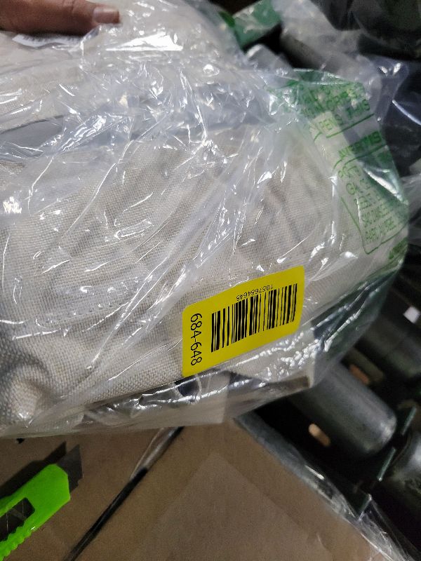 Photo 1 of 100% Blackout Shield Linen Blackout Curtains for Bedroom 96 Inches Long, Back Tab/Rod Pocket Living Room Drapes, Thermal Insulated Blackout Curtains 2 Panels Set, 50" W x 96" L,Cream