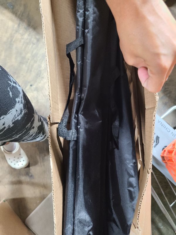 Photo 1 of 2 Pack X Frame Banner Stand Fits Any Banner Adjustable Size 23"X63" to 32"X78" with Portable Retractable Carrying Bag, Customize Stand for Trade Show Exhibition Market and Store Display, Silver