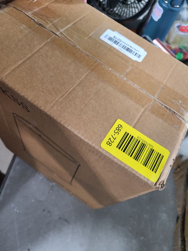 Photo 1 of Bathroom Trash Can with Lid, Slim Bathroom Garbage Bin, Removable Liner Bucket, Dog Proof Trash Can with Pop-Up Lid for Bedroom,Toilet